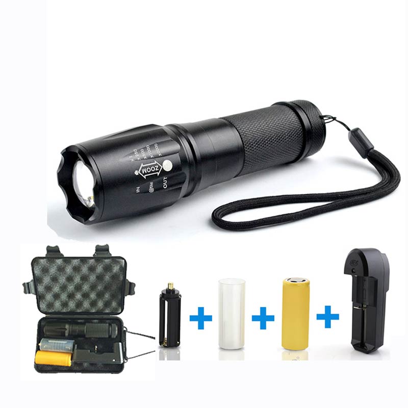 tactical flashlight With a Tough and Durable Construction