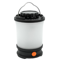 camping lantern with silicone or plastic
