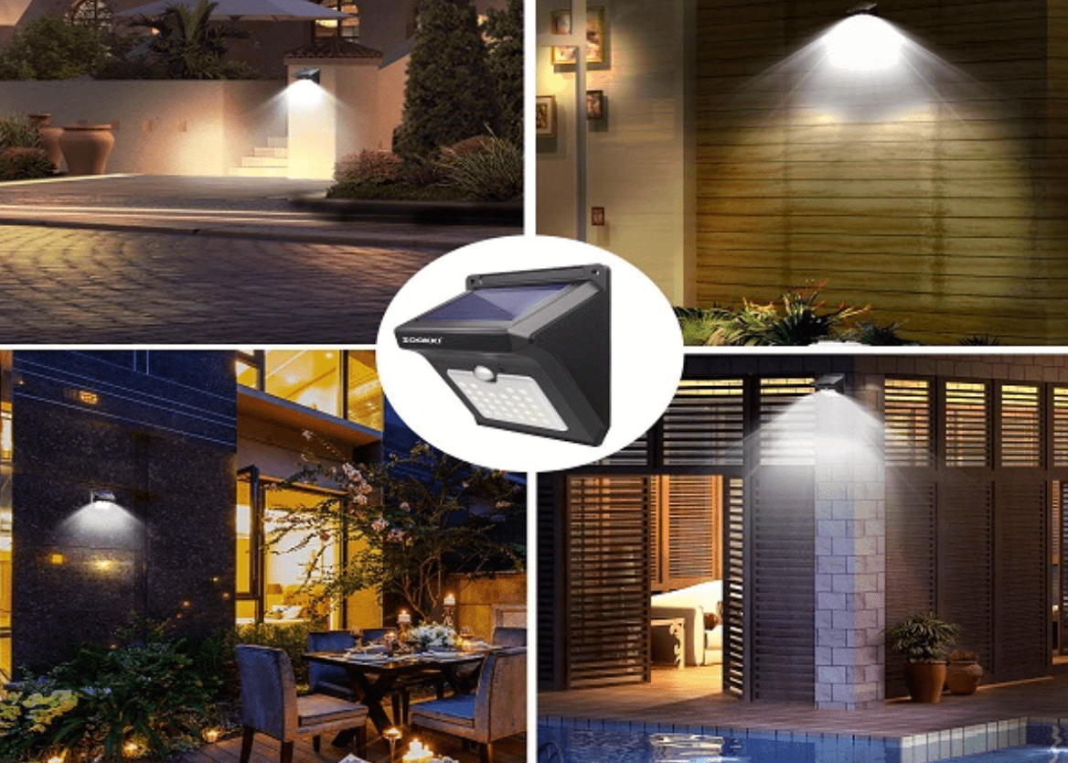 Different ways to use outdoor sensor lights