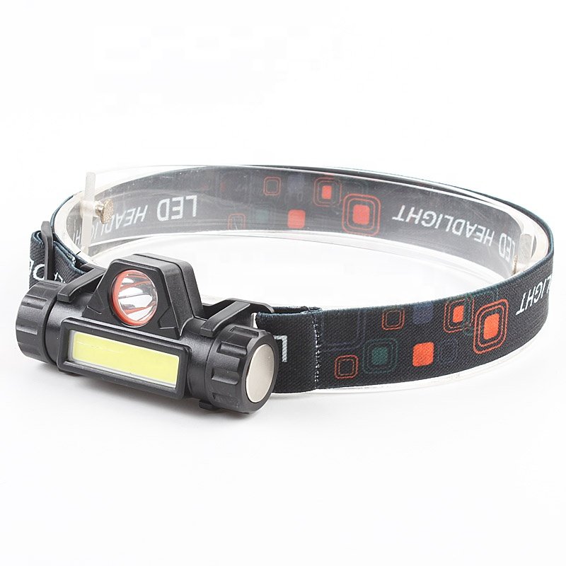 GM10126 Adjustable-Magnetic-USB-Rechargeable LED Military Headlamps