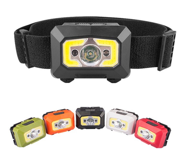 GM10409 Rechargeable-High-Quality-3w COB Military Headlamp