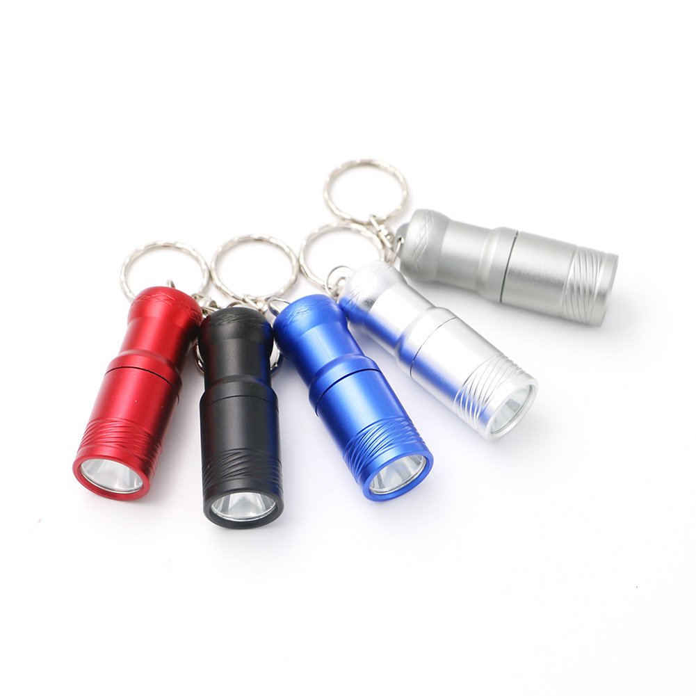 GM10799+5 Colors T6 LED 3-mode Portable LED Flashlight Lanternas Mini Keychain Flashlight