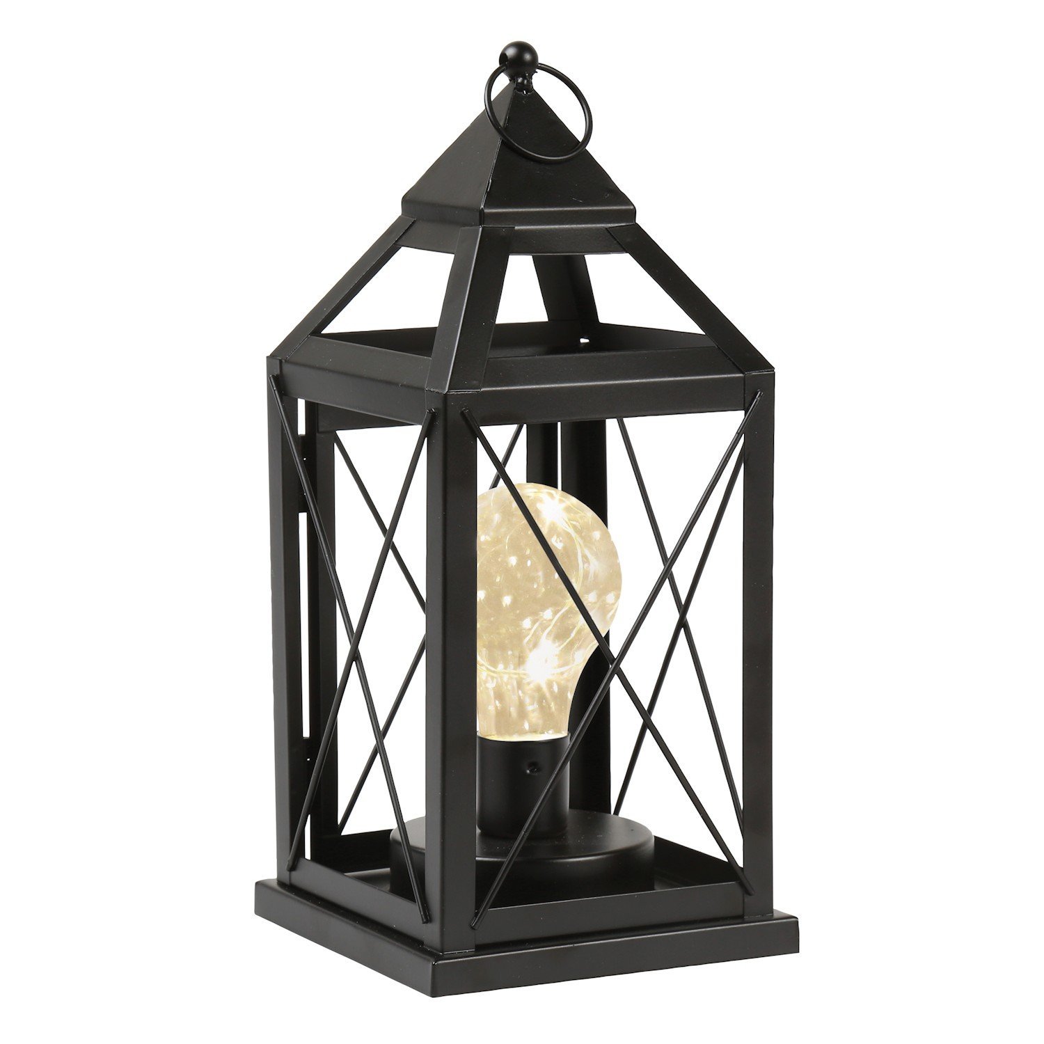 GM11218 Metal Cage Style Desk Decorative Camping Lights