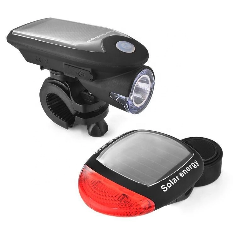 GM11294 Solar Rechargeable Bicycle Light