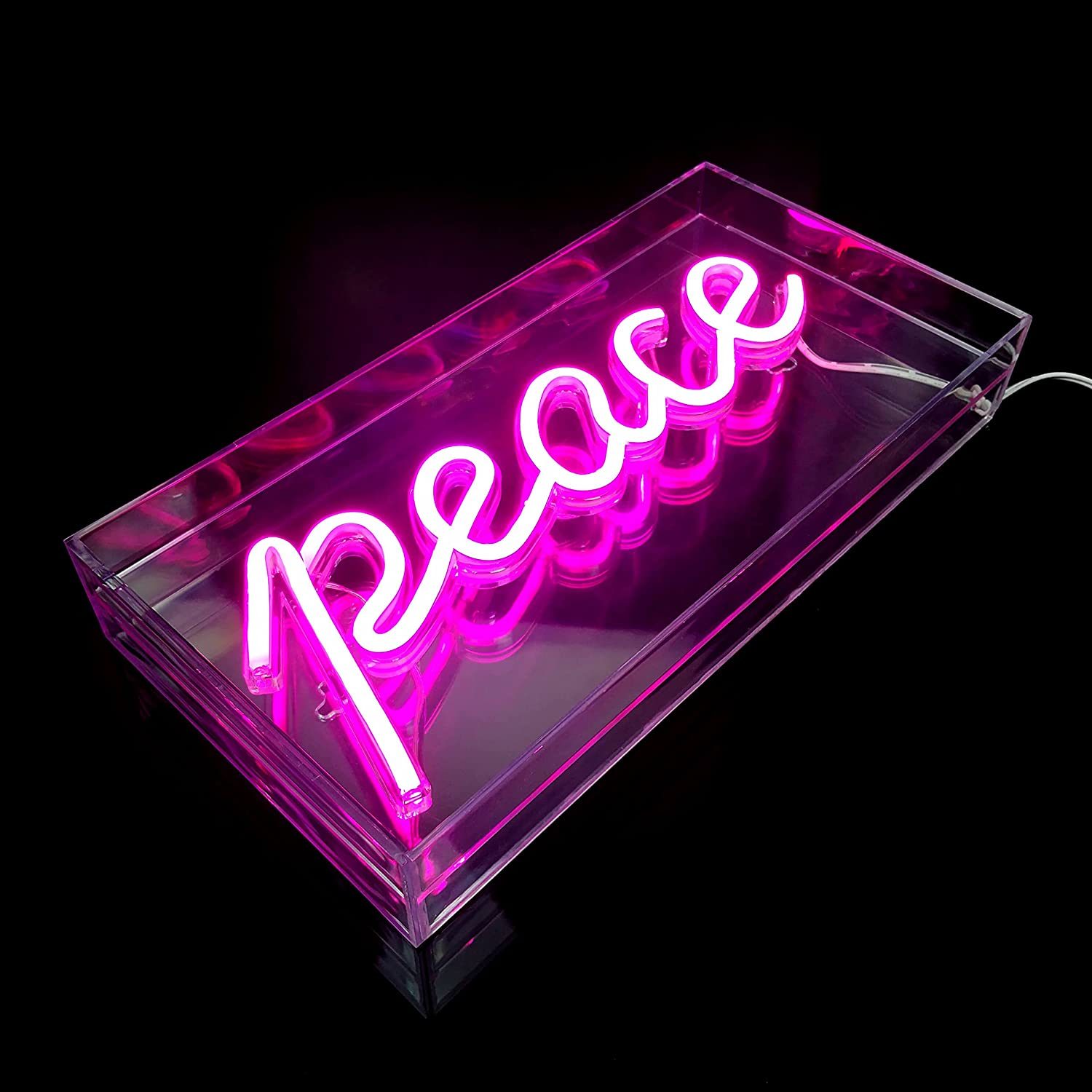 Peace Neon Light