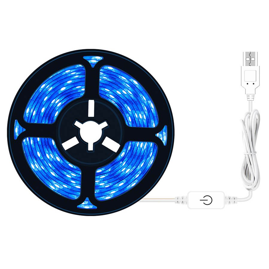 Waterproof Grow Light Strip with Blue Lighting Touch Controlled