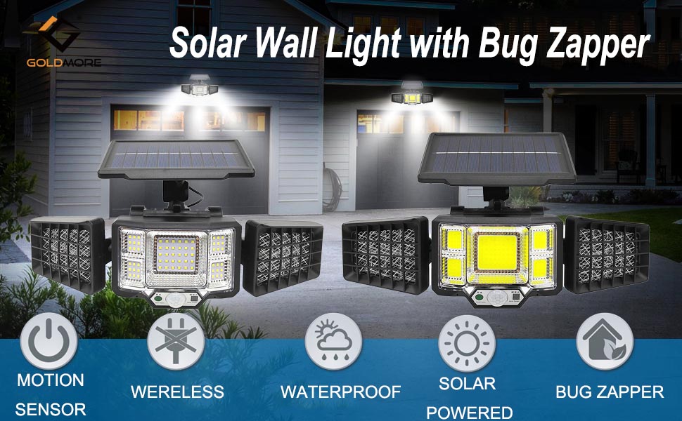 solar wall light