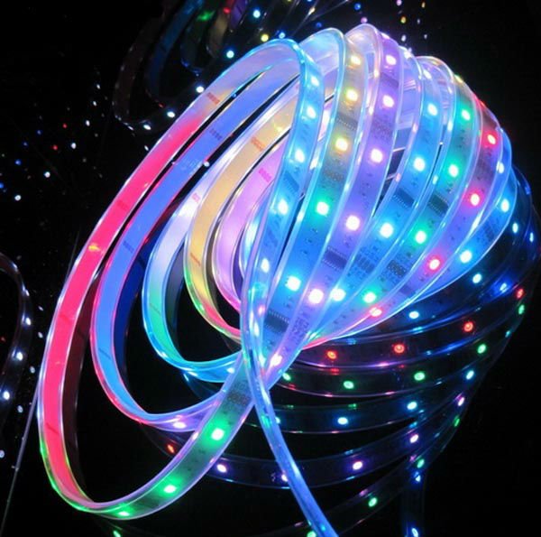 GM10881 5m 5050 ws2801Dream Colo Led Rope Camping Led Strip Lights